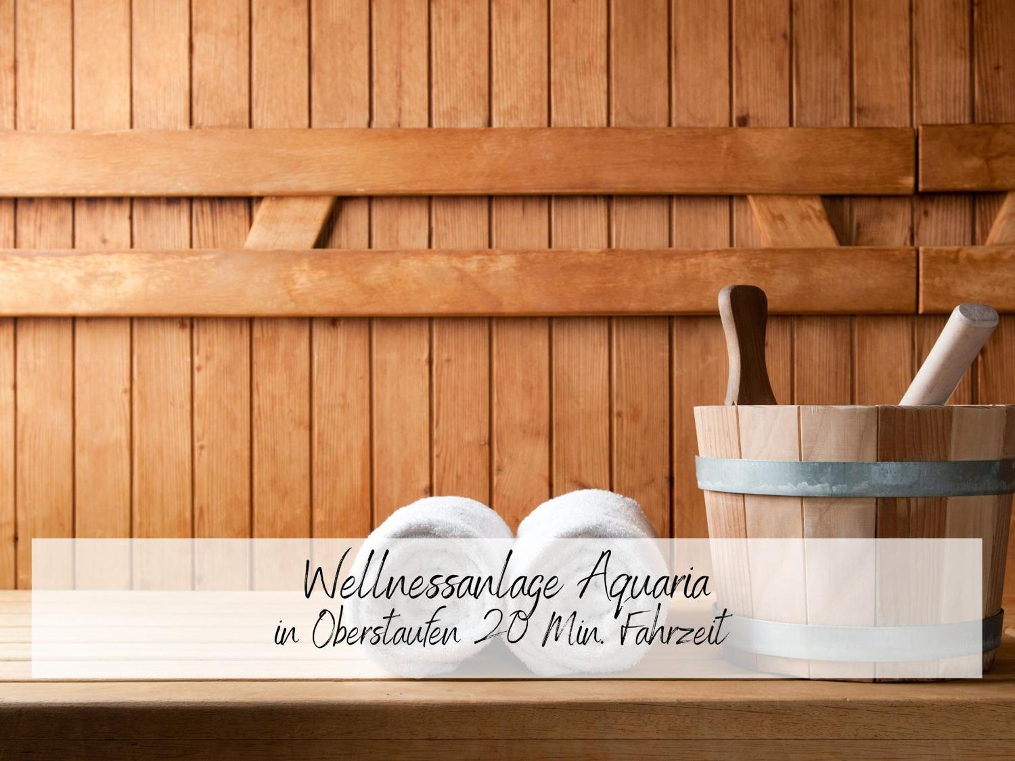 Gemuetliches Ferienhaus Mit Garten Kamin, Eine Separate Ferienwohnung, Neu Renoviert, Ideal Fuer Familien Und Gruppen Immenstadt im Allgäu Extérieur photo