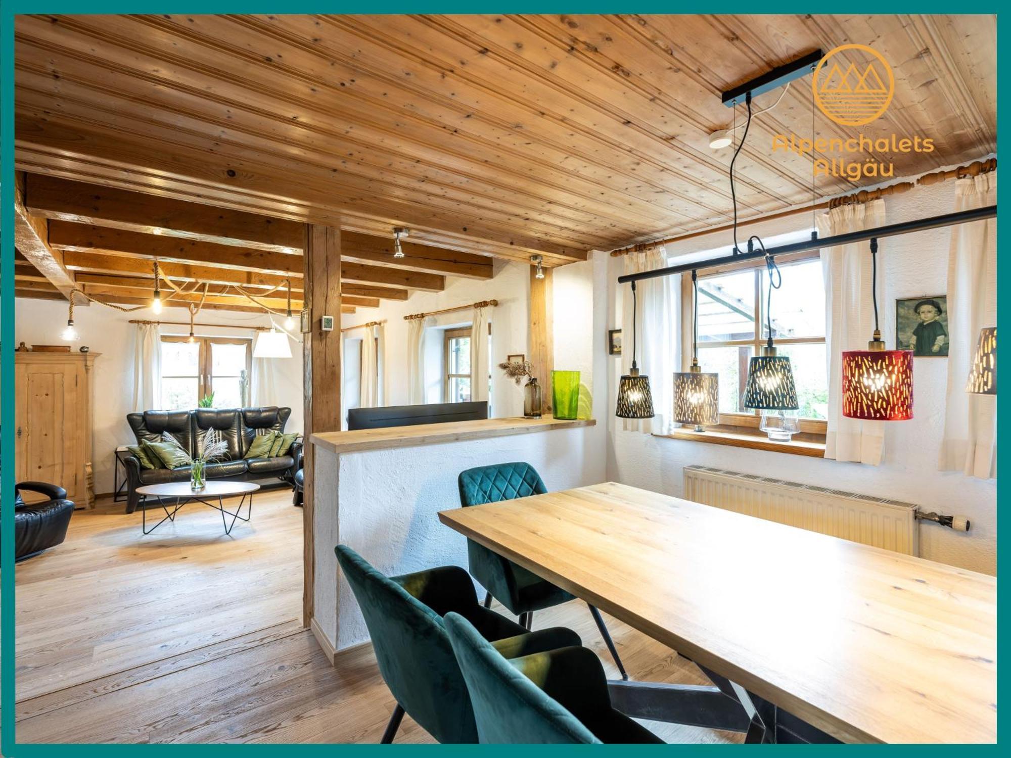 Gemuetliches Ferienhaus Mit Garten Kamin, Eine Separate Ferienwohnung, Neu Renoviert, Ideal Fuer Familien Und Gruppen Immenstadt im Allgäu Extérieur photo
