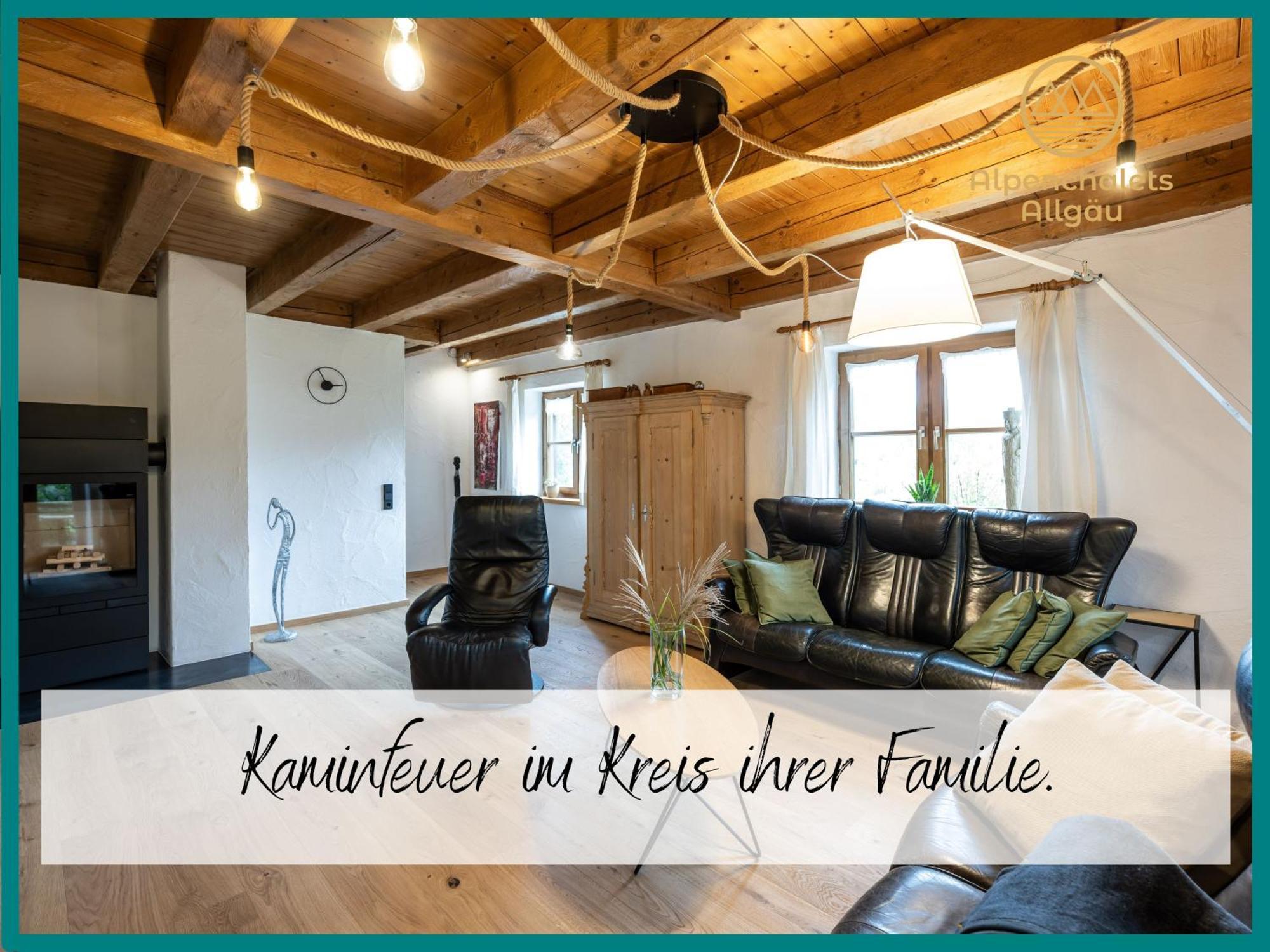 Gemuetliches Ferienhaus Mit Garten Kamin, Eine Separate Ferienwohnung, Neu Renoviert, Ideal Fuer Familien Und Gruppen Immenstadt im Allgäu Extérieur photo